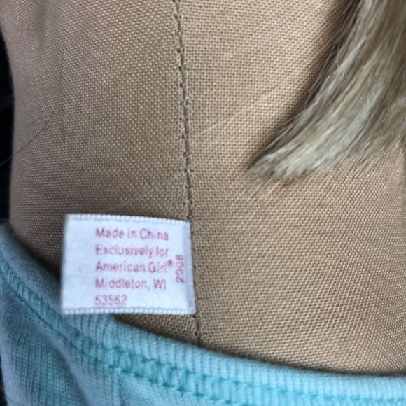 American Doll Kailey Hopkins Snow /winter Outfit 18" Blonde Brown Eyes - Picture 9 of 11